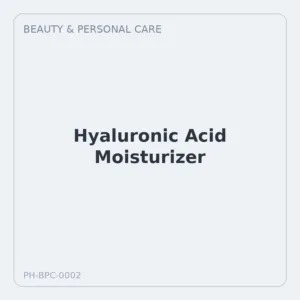 Hyaluronic Acid Moisturizer