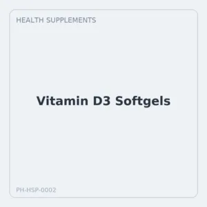Vitamin D3 Softgels