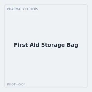 First Aid Storage Bag